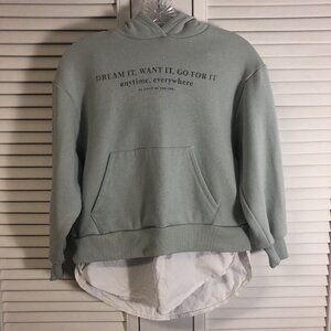 Zara Size 10 Mint Hoodie